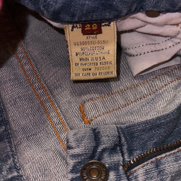 7 For All Mankind Vintage Bootcut Jeans - Picture 5 of 5